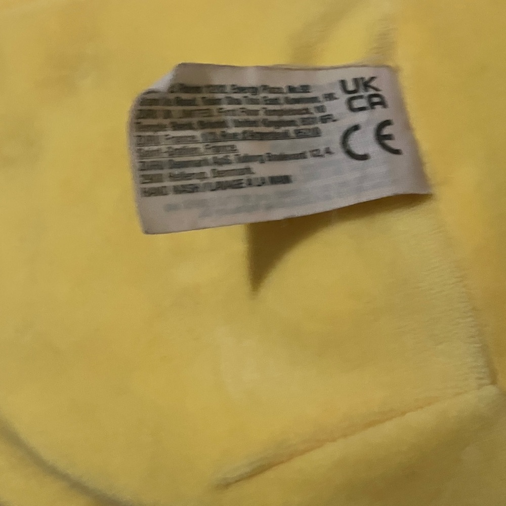 Adidas Yellow Plush Toy - Picture 2 of 3